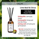  Tinh dầu thiên nhiên thơm phòng cao cấp nguyên chất 100ml TD02 xông phòng, đuổi muỗi - Chillme 