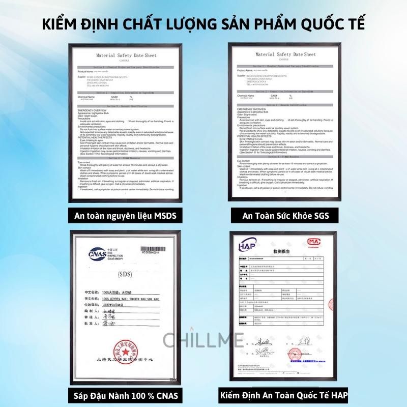 Nến thơm vintage Chillme hương thư giãn tươi mát 200g - San Diego Blackberry