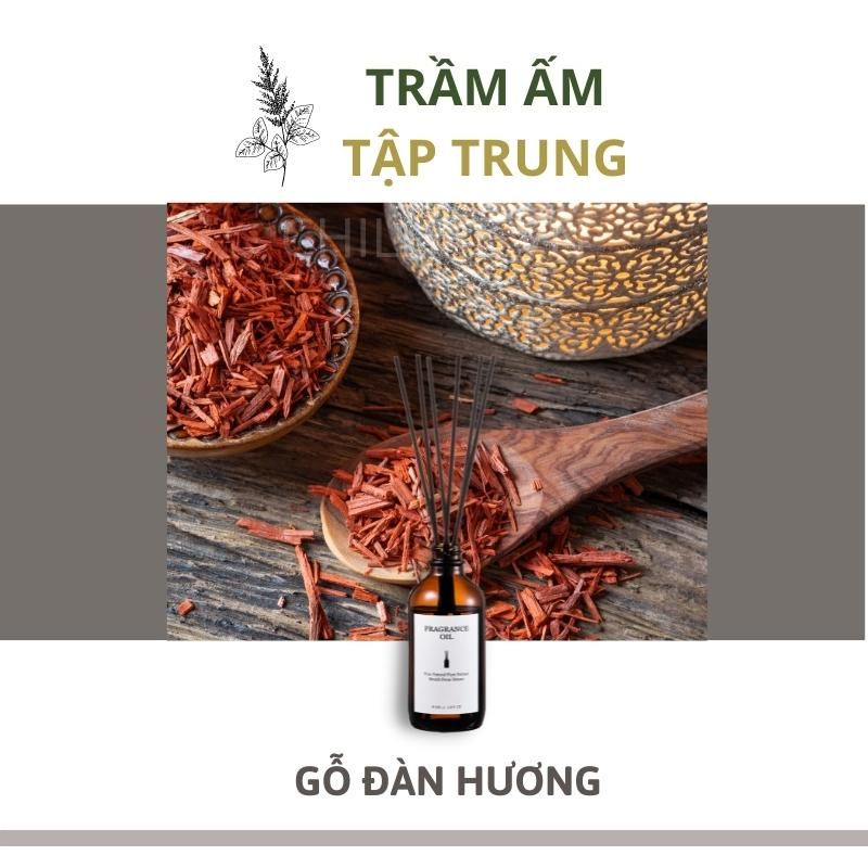  Tinh dầu thiên nhiên thơm phòng cao cấp nguyên chất 100ml TD02 xông phòng, đuổi muỗi - Chillme 