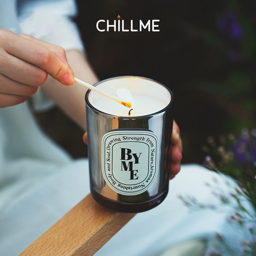 Nến thơm phòng candles Chillme 652g quà tặng trang trí không khói thư giãn