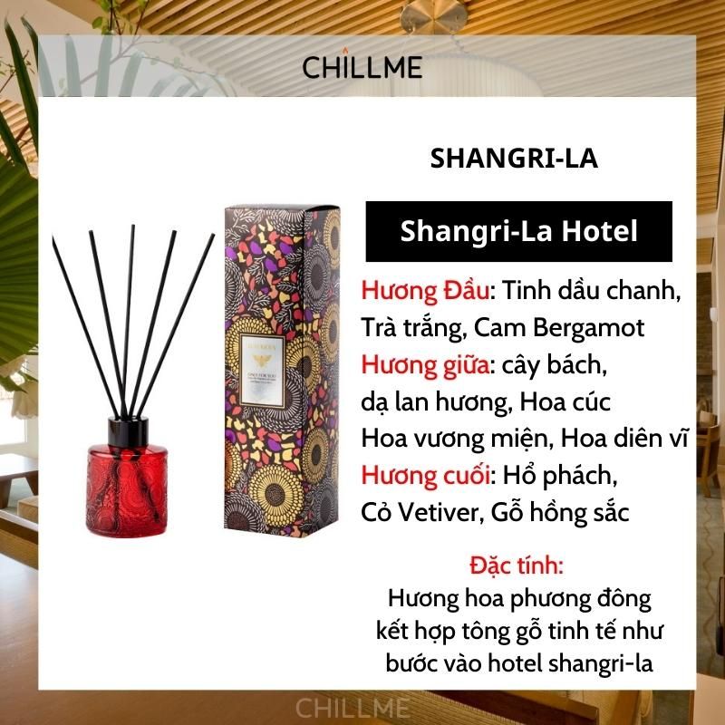  Tinh Dầu Tán Hương Luxury Shangri La 