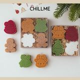  Set nến thơm làm quà tặng handmade decor Chillme dễ thương giáng sinh tuần lộc cây thông noel trang trí 