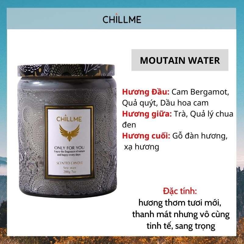  Nến Luxury Moutain Water 