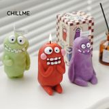  Nến Thơm phòng Mud Man Monster dễ thương cute Chillme làm quà tặng trang trí độc đáo 