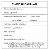  Sáp thơm phòng khử mùi Chillme Citta hoa khô làm thơm phòng tủ quần áo ô tô trang trí 