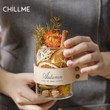  Lọ khuếch tán tinh dầu thơm phòng Chillme hoa gỗ khô làm quà tặng thay thế máy xông trang trí 