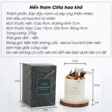  Nến thơm handmade Citta hoa cỏ 4 mùa hương thơm tự nhiên thư giãn trang trí decor phòng bàn làm việc 