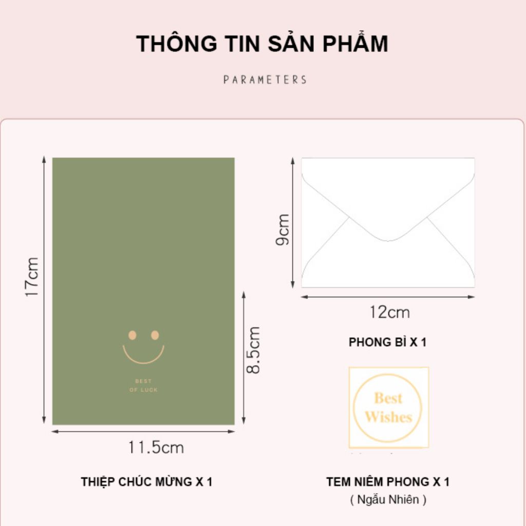 Thiệp hàn quốc cao cấp chúc mừng sinh nhật, người yêu, cảm ơn khách hàng hoạ tiết đơn giản tinh tế - HK031