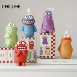  Nến Thơm phòng Mud Man Monster dễ thương cute Chillme làm quà tặng trang trí độc đáo 