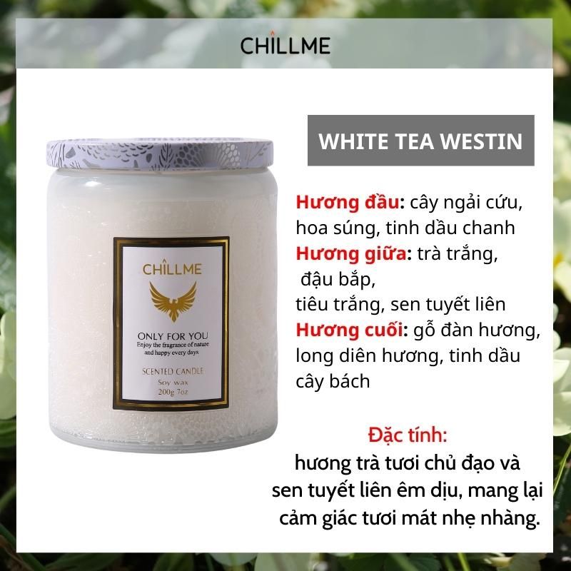  Nến Luxury White Tea Westin 