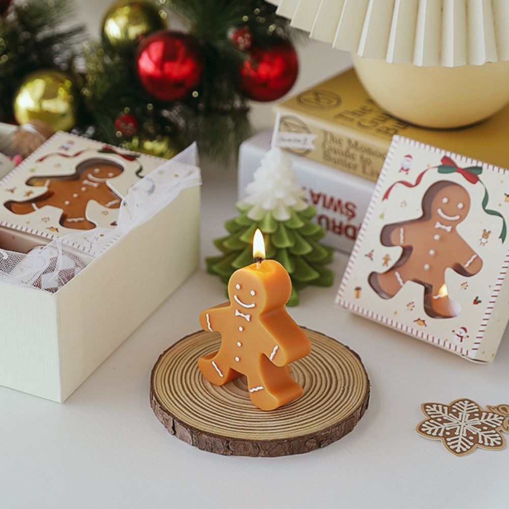  Nến thơm hình cây kẹo hoạt hình có nơ Chillme Noel siêu dễ thương làm quà tặng giáng sinh sinh nhật handmade 