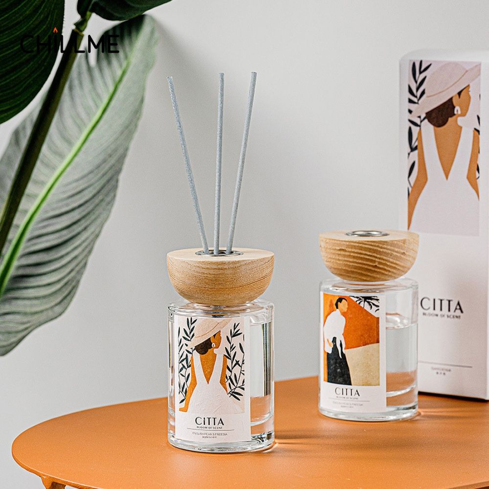 Tinh dầu thơm phòng 120ml thiên nhiên Citta khử mùi và làm mát không khí giúp thư giãn trang trí phòng ngủ