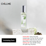 Xịt thơm quần áo hương nước hoa Chillme tinh dầu - XTCTTP01