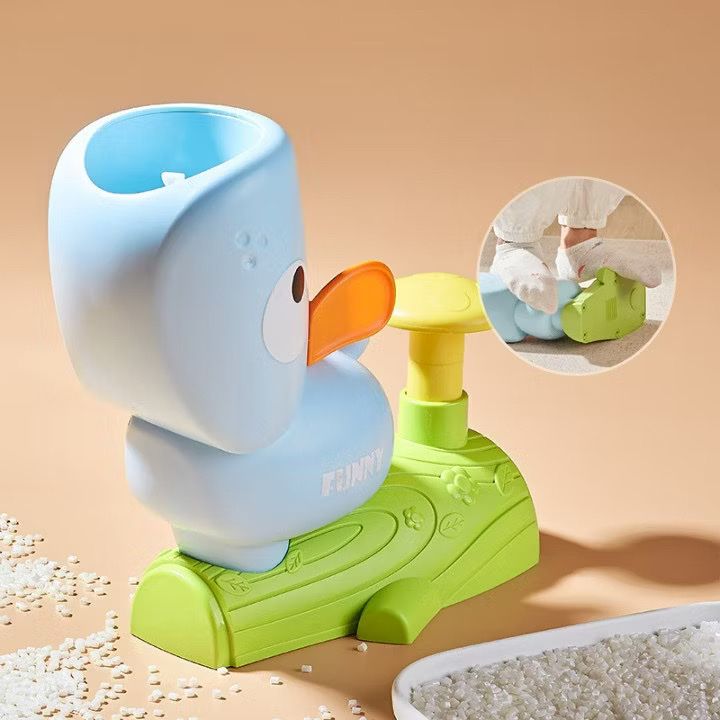 Đồ chơi vận động : Bộ vịt phóng và bắt đĩa bay tung hứng vui nhộn, 3ages+, No. 201-1Y, 201Y