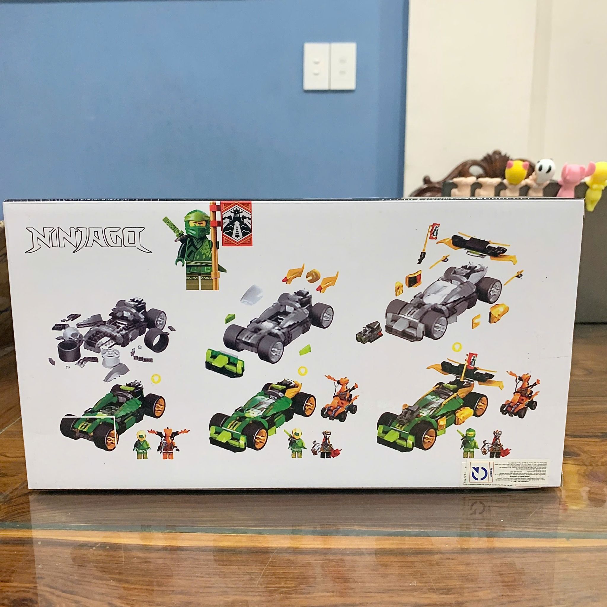 Đồ chơi lắp ráp : Đồ chơi lắp ráp Ninja Xe Đua Bóng Đêm, 6ages+, 292pcs, No. 60181