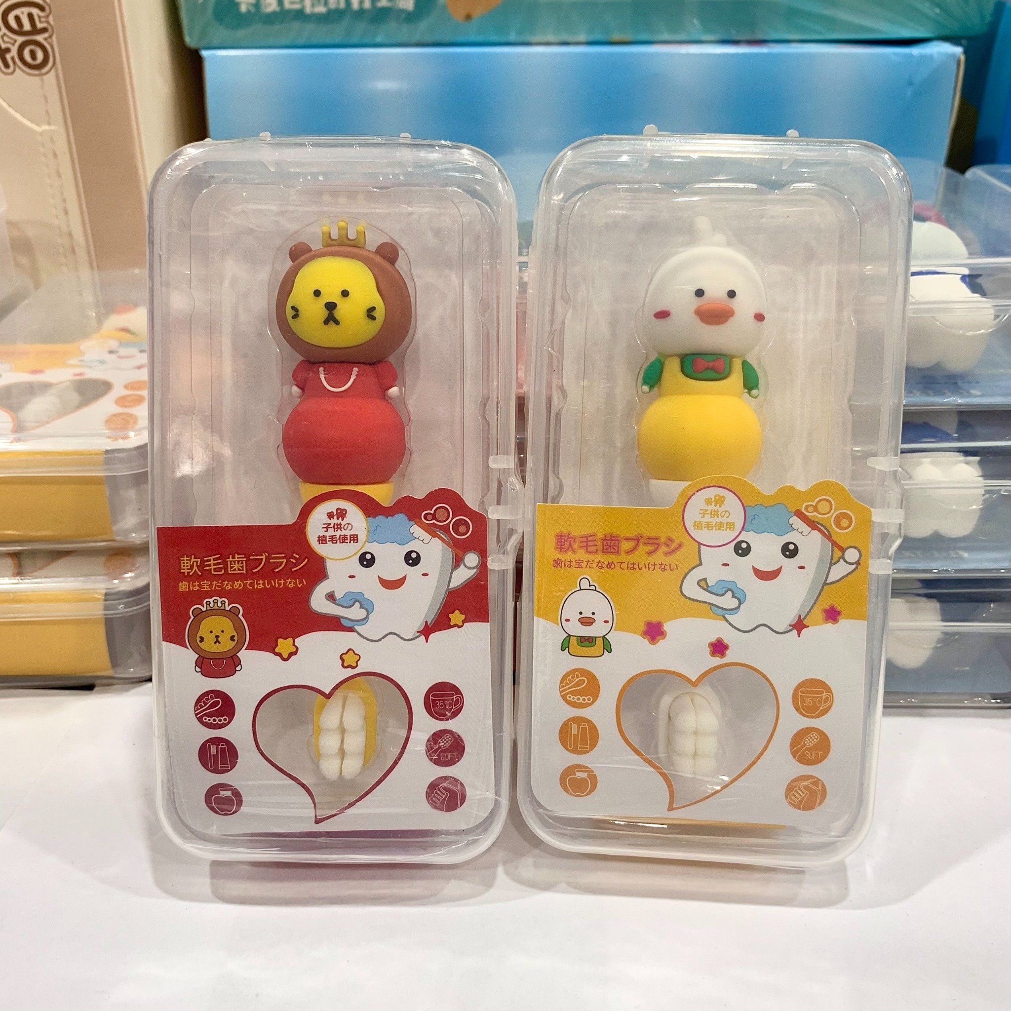 Đồ dùng cho bé: Bàn chảy răng trẻ em_CAPYBARA, LOOPY, KUROMI, MELODY,…, 3+ages ( liên hệ shop chọn nhân vật hoặc shop giao ngẫu nhiên )