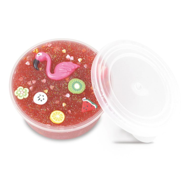 Đồ chơi Slime: Chủ đề Chim Hồng Hạc (Màu dạ quang) 5291 (M668-4B)