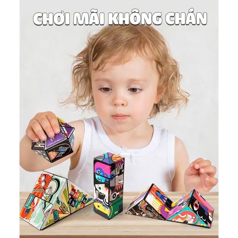 Rubik biến thể 3D - Khối rubik nhiều mẫu Magic Cube