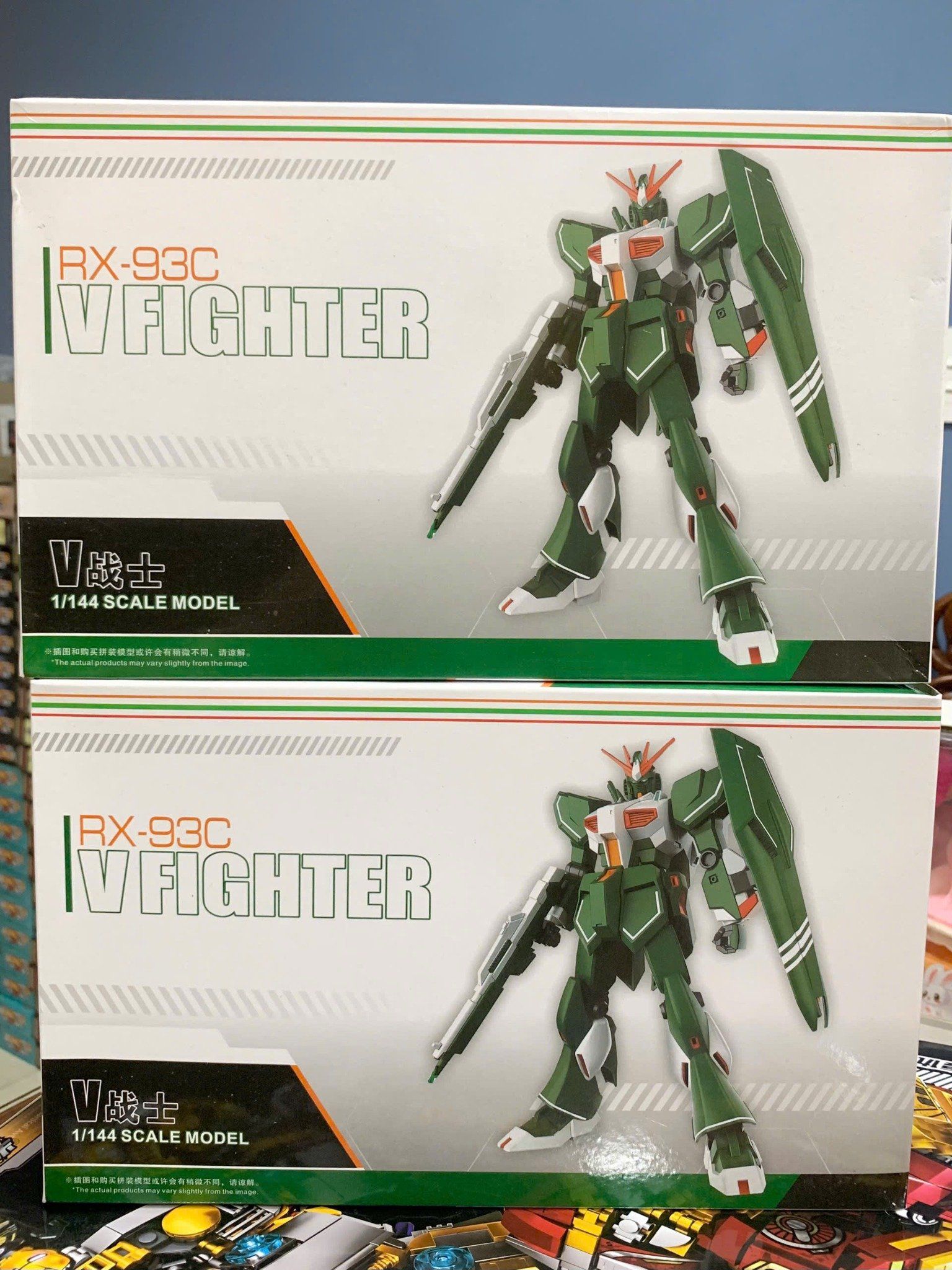 Đồ chơi lắp ráp: Mô hình phiên bản Công lý vô cực RZ-93C V FIGHTER, 1/144 scale model, 6+ages