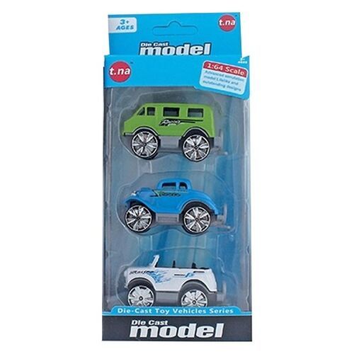 Bộ 3 xe địa hình mô hình kim loại (1:64)