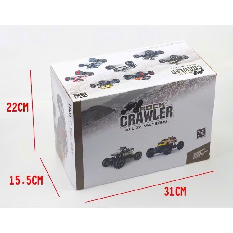Đồ chơi vận động: Xe địa hình điều khiển từ xa Rock Crawler 1:16 - Chinh phục mọi địa hình, No. 6141