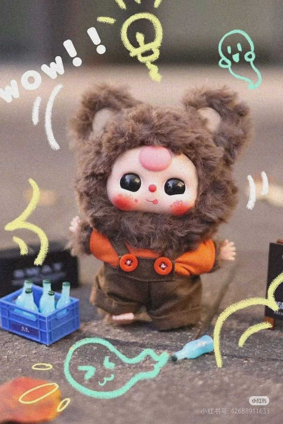 BLINDBOX BABY THREE : Baby Three V3 Mini ( hàng có sẵn )