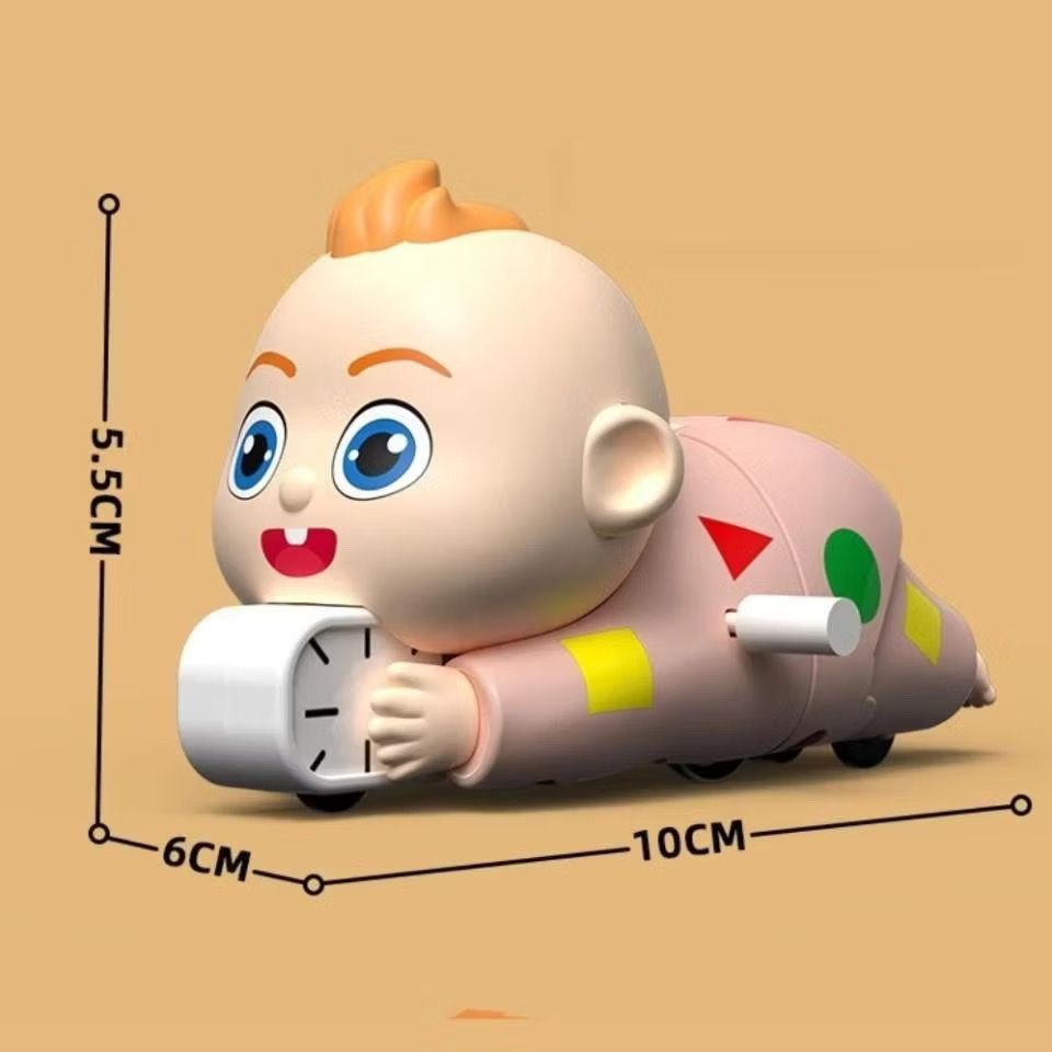 Đồ chơi lên dây cót: Cậu bé Shin đẩy chiếc đồng hồ siêu cưng, 3+ages, No. 8860