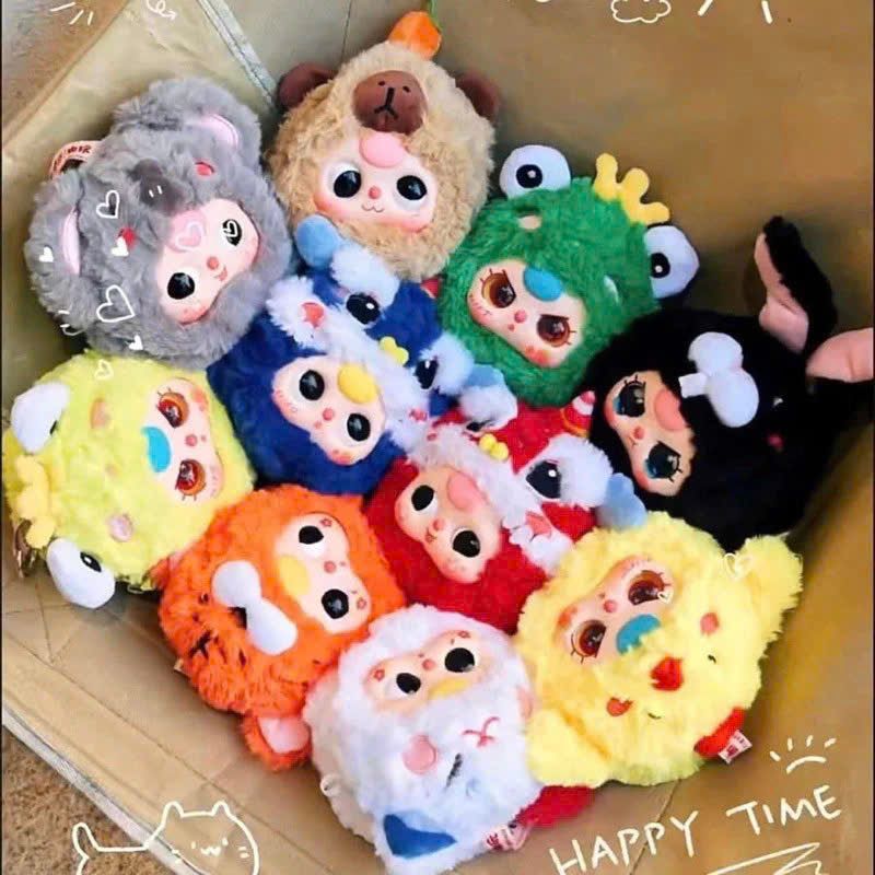BLINDBOX BABY THREE ( bé 3 : Baby Three Zipper Tài Lộc ( hàng có sẵn )