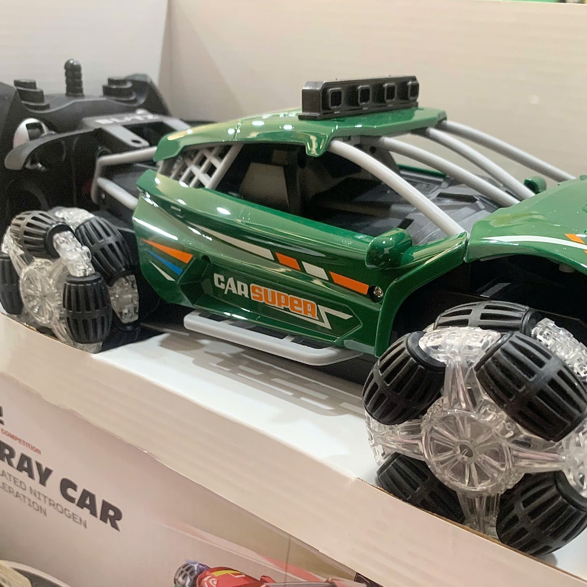 Xe Điều Khiển Từ Xa Spray Car 1:12 – Mô Phỏng Tăng Tốc Nitơ, Hiệu Ứng Khói Lạ Mắt No. 878A-2,4(24)