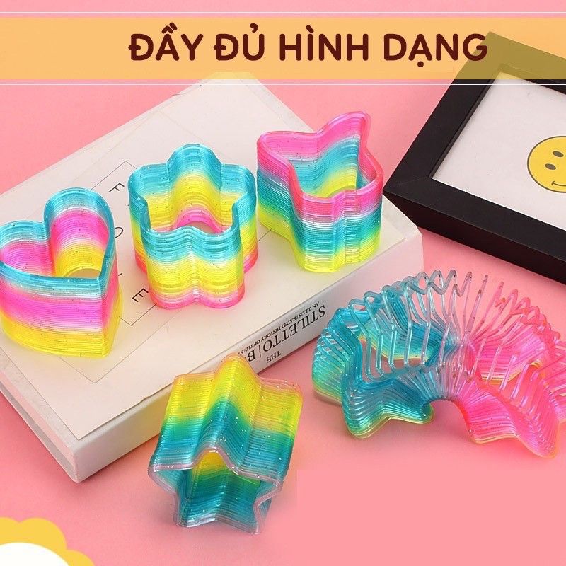 Hộp lò xo cầu vòng A1219-BX2(30) (combo 2 mẫu)