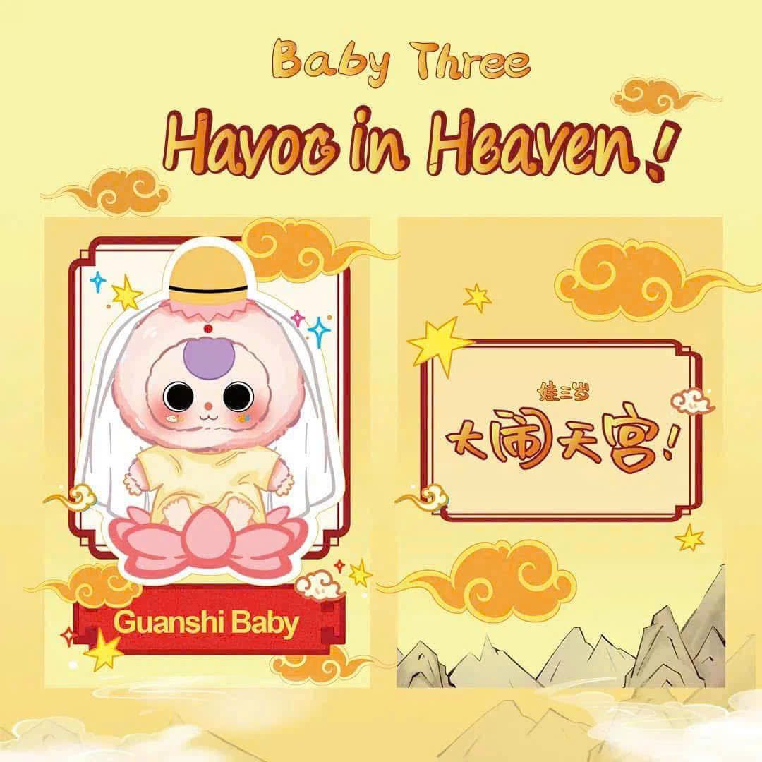 BLINDBOX BABY THREE ( bé 3 ) : Baby Three Tây Du Ký ( hàng có sẵn )