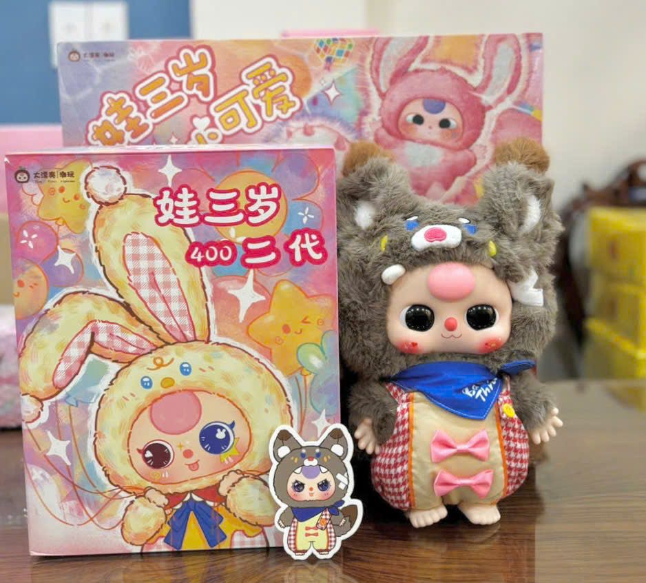 BLINDBOX BABY THREE ( bé 3 ) : Baby Three 400% ver 2 ( hàng có sẵn )