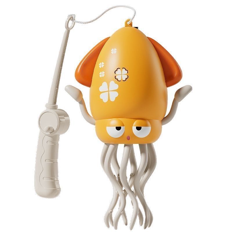 Đồ chơi vận động : Đồ Chơi Mực Nhảy Múa Cảm Ứng Âm Nhạc – Electric Dancing Squid, No. 158-21C