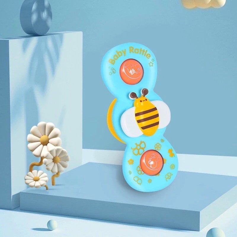 Đồ chơi sơ sinh và mẫu giáo: Set 3 Con Quay Spinner 3 món Hình Côn Trùng Cho Bé, 18m+, model