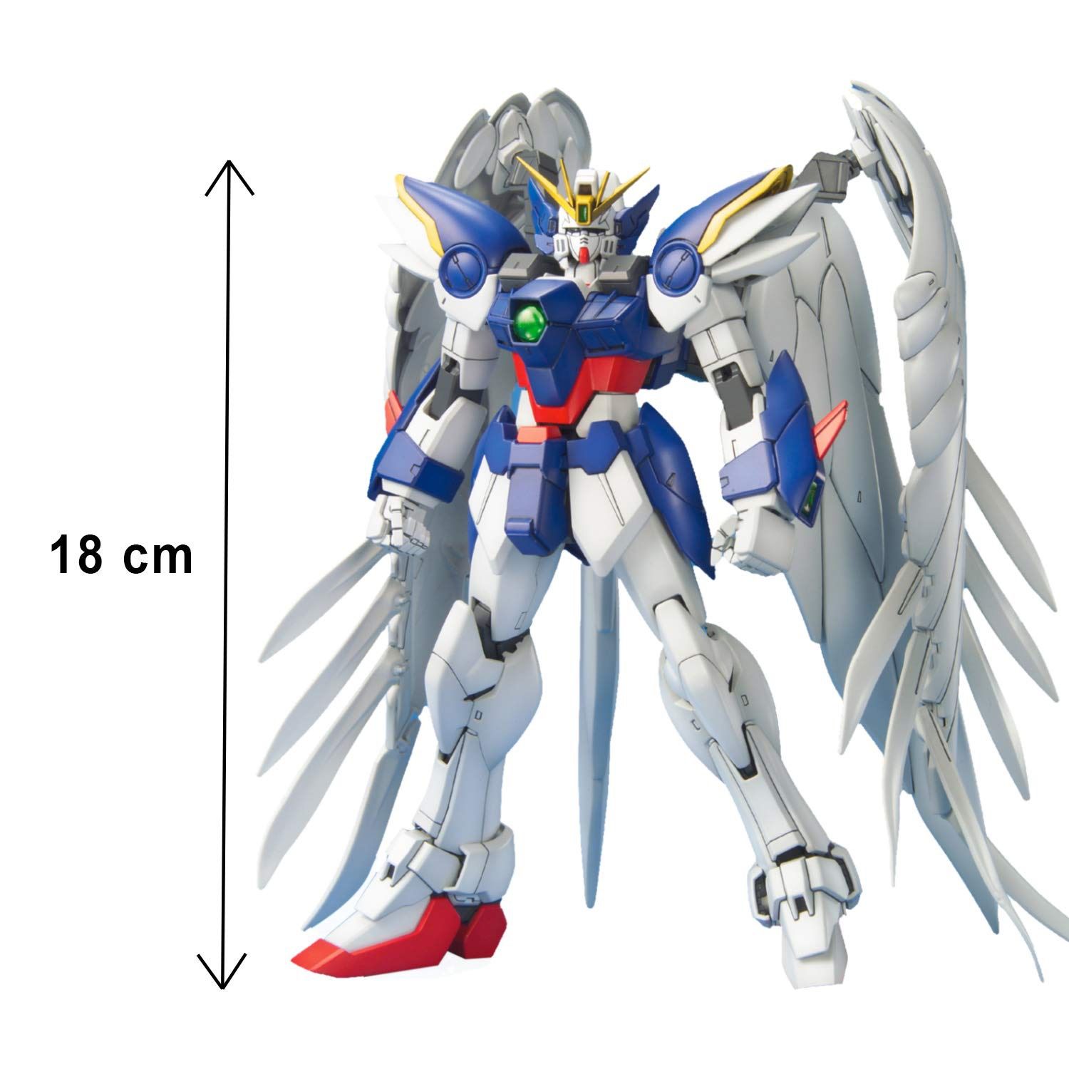 Mô hình lắp ghép xếp hình Gundam WING FIGHTER ZERO 1/144 Scale model, +6ages, No. 6601