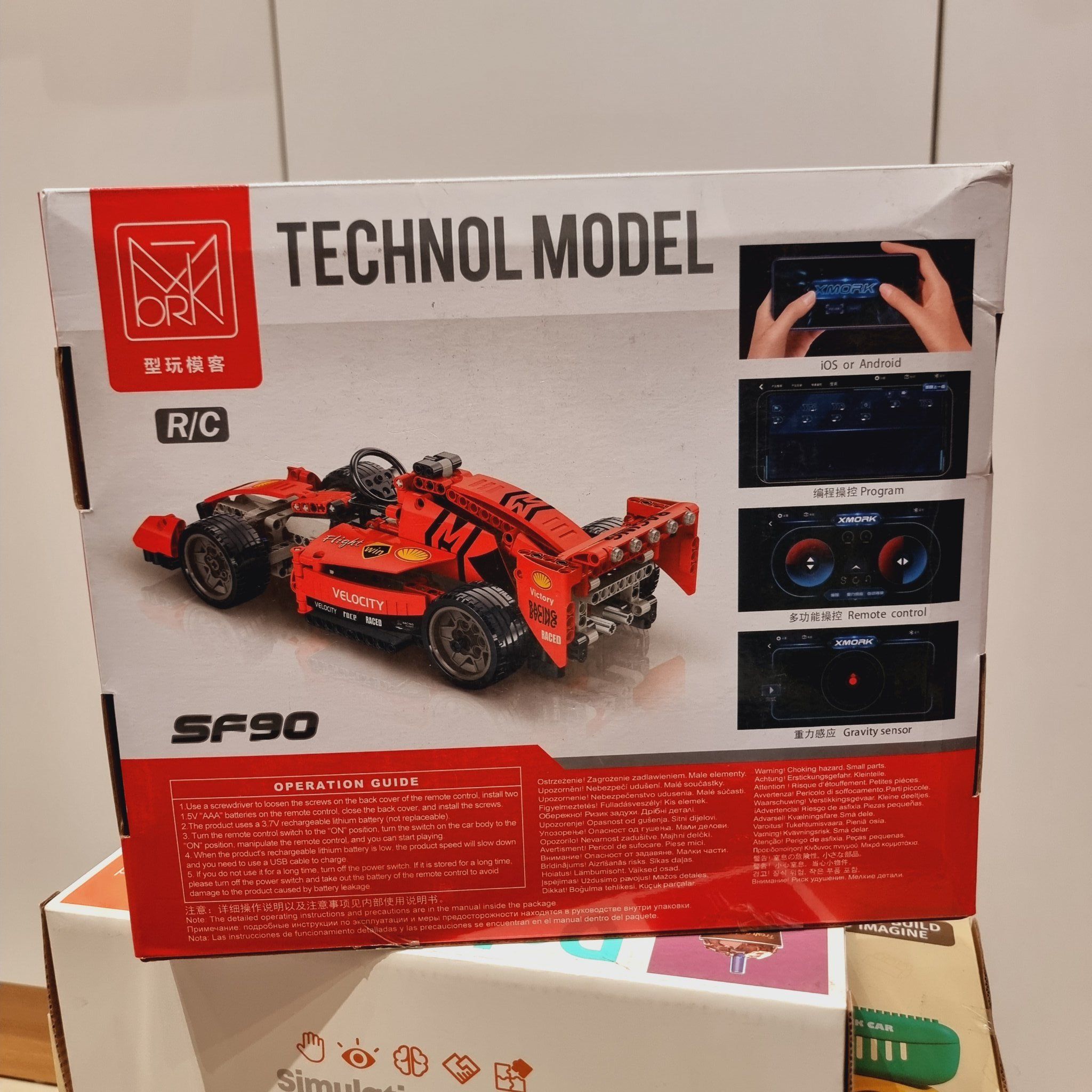 Đồ chơi vận động: Bộ lắp ráp xe điều khiển TECHNOL MODEL (xe đua công thức F1 tỷ lệ 1:14) model 025002