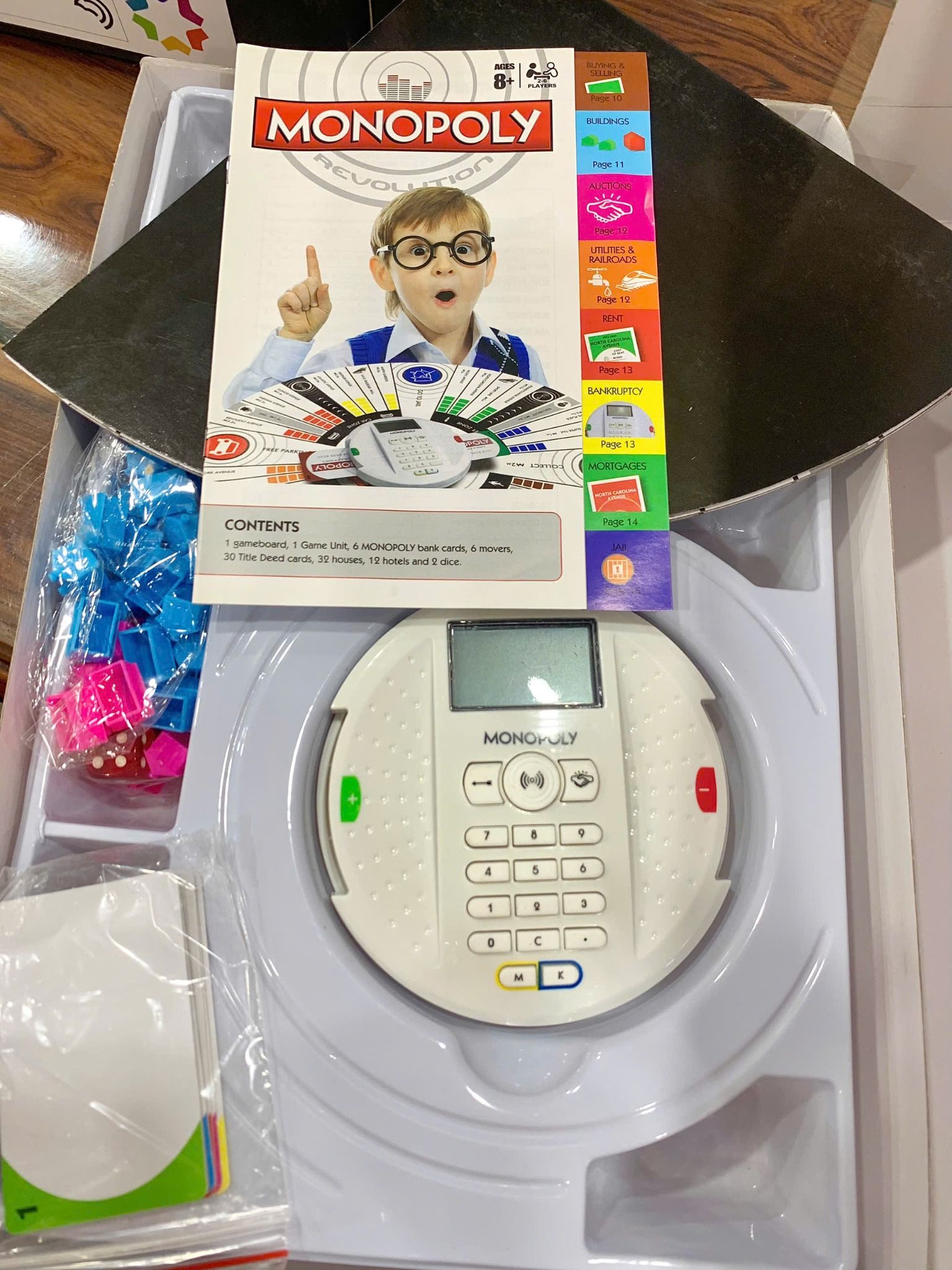 Đồ chơi vận động: Hộp cờ tỷ phú phát triển khả năng toán học của bé, 6+ages, No. 2888E