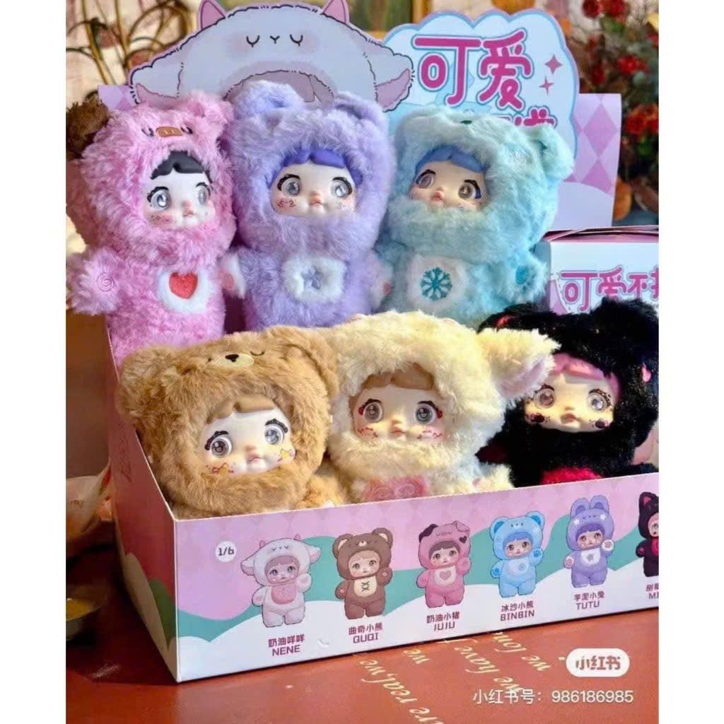 BLINDBOX NOMMI :Lẻ 1 box Nommi V1 ( hàng có sẵn )