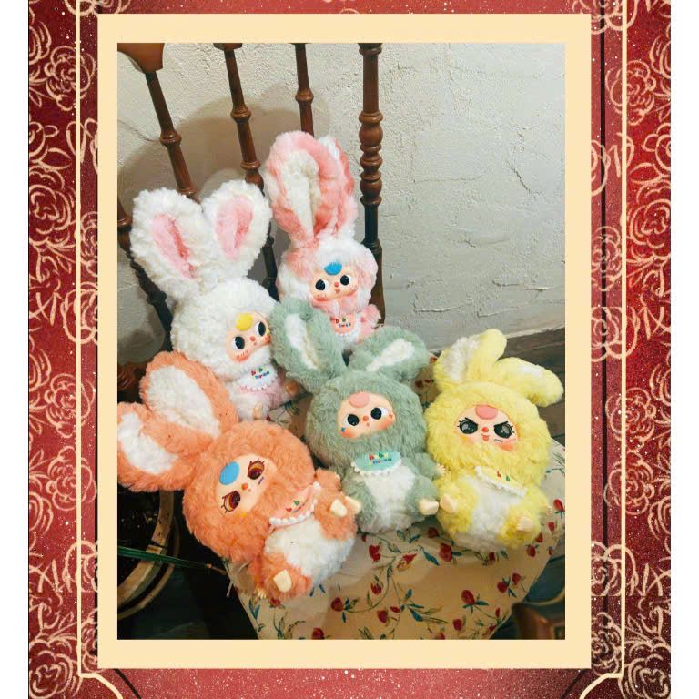 BLINDBOX BABY THREE ( bé 3 ) : Baby Three Lily Rabbit Town Plus ( Thỏ Thị Trấn, hàng có sẵn )