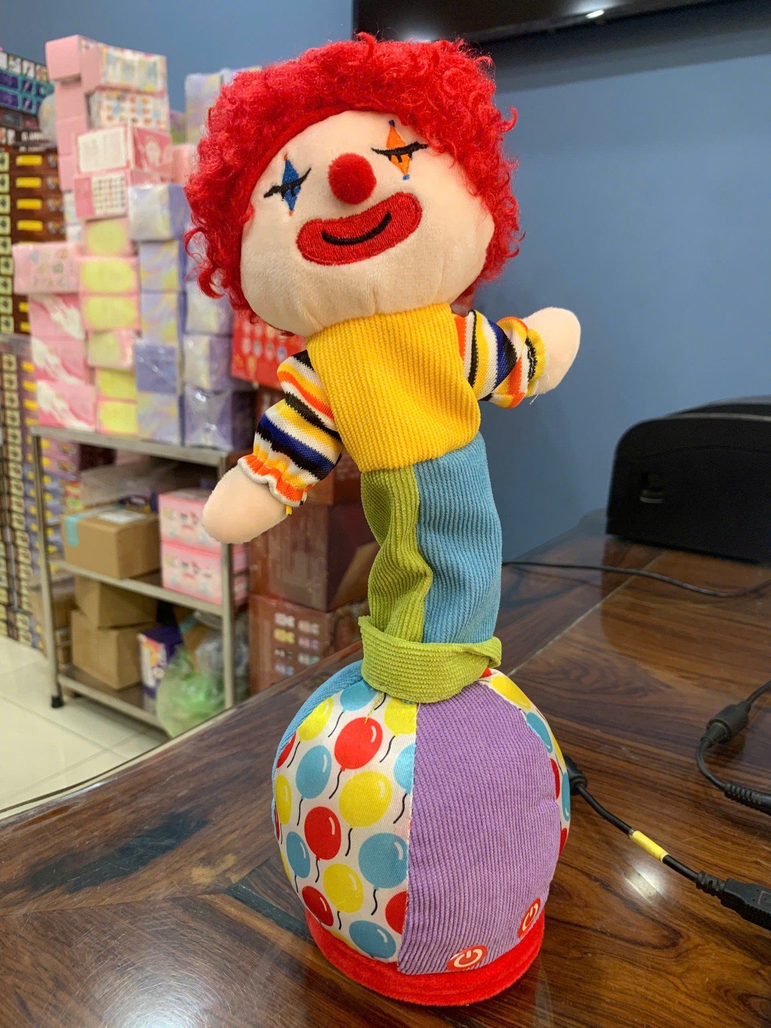 Đồ chơi Chú hề nhảy múa - Crazy Cute Clown No. 2617