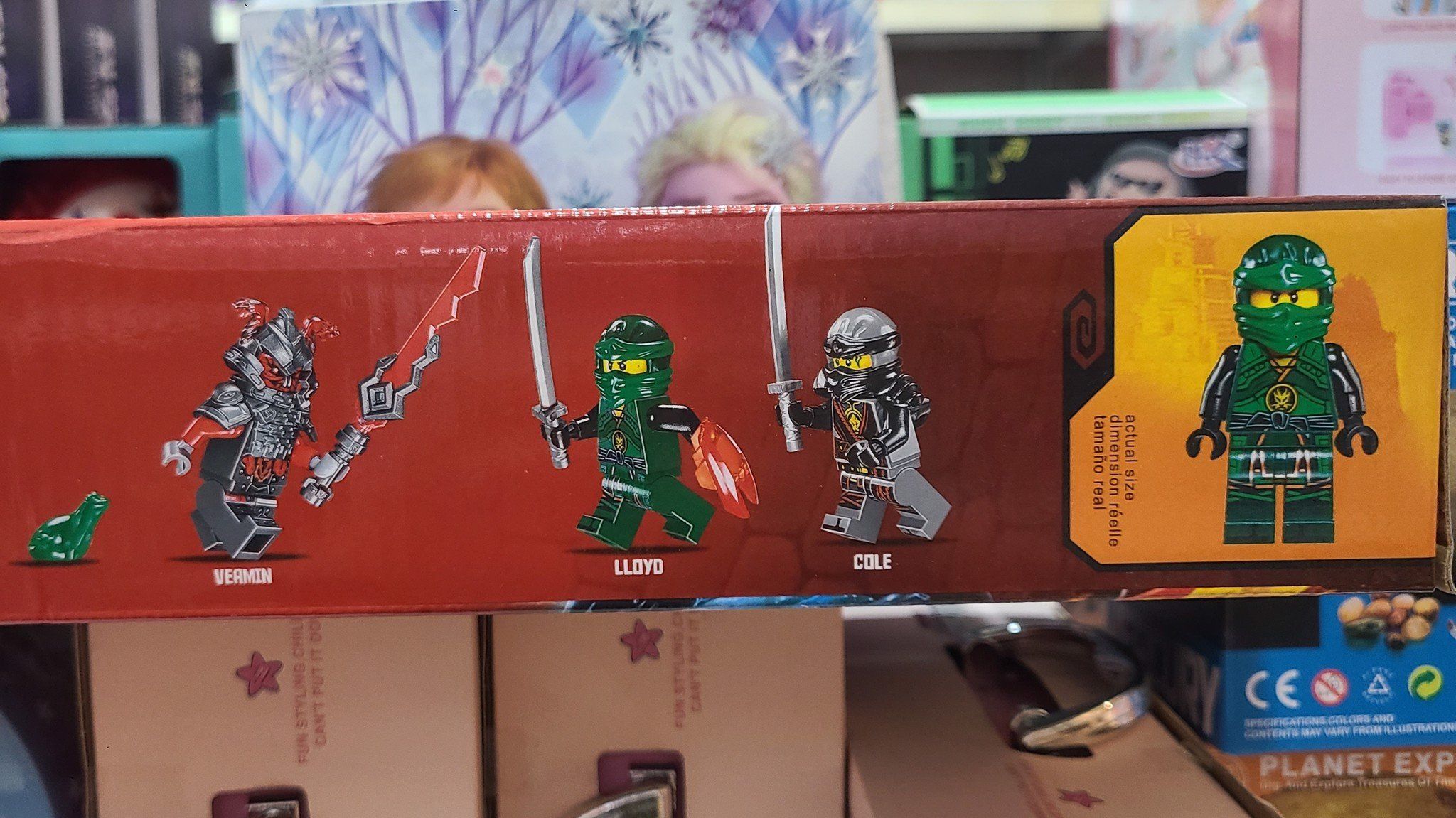 Bộ lắp ghép xếp hình NINJA Thunder Swordsman (Tuần tra đầm lầy trên tàu Destiny's Shadow) 378pcs , 6ages+, 10581
