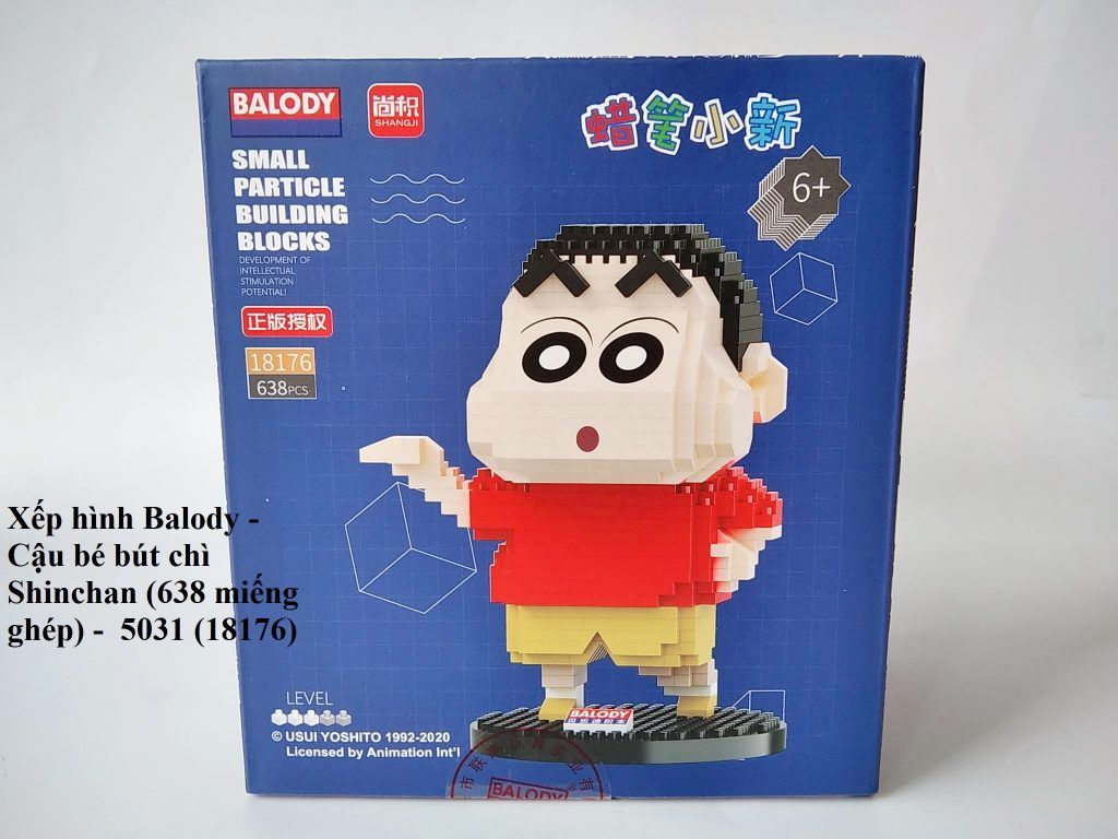 Xếp hình Balody - Cậu bé bút chì Shinchan (638 miếng ghép) - 5031 (18176)