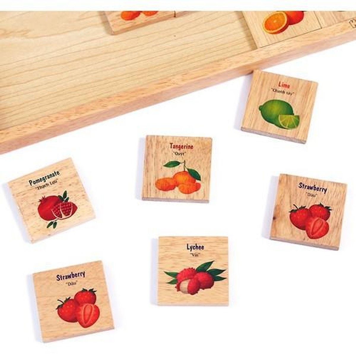 Đồ chơi gỗ : Bộ đồ chơi Tìm Cặp Đôi ( Memory Chess ), 3age+, No. 90876
