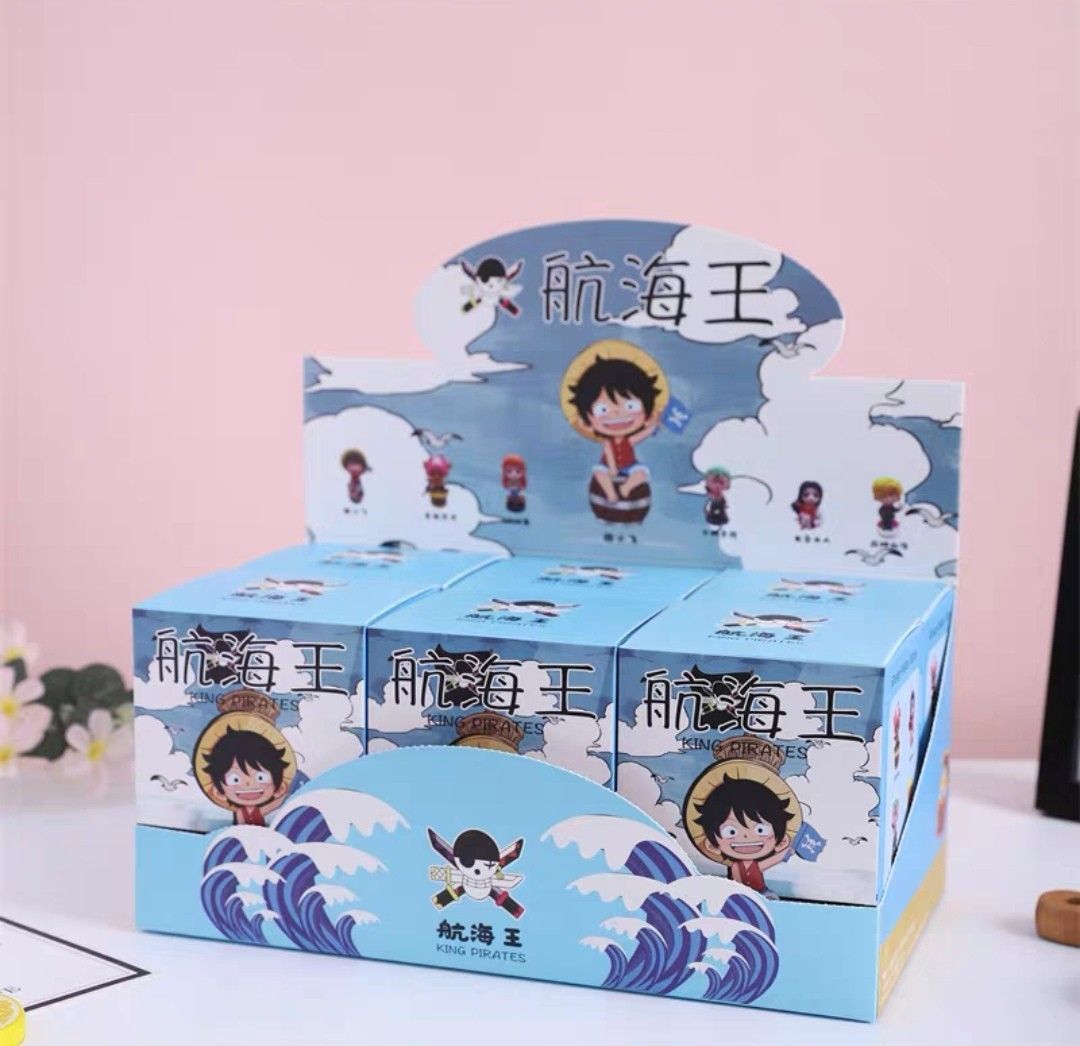 Hộp mù Blindbox: Set 6_ ONEPIECE Đảo Hải Tặc , 3+ages, No. M057 ( có lẻ )