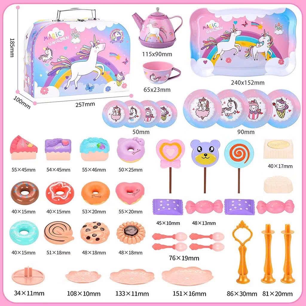 Đồ chơi nhập vai : Bộ đồ chơi tiệc trà (Magic Unicorn) No. M8066