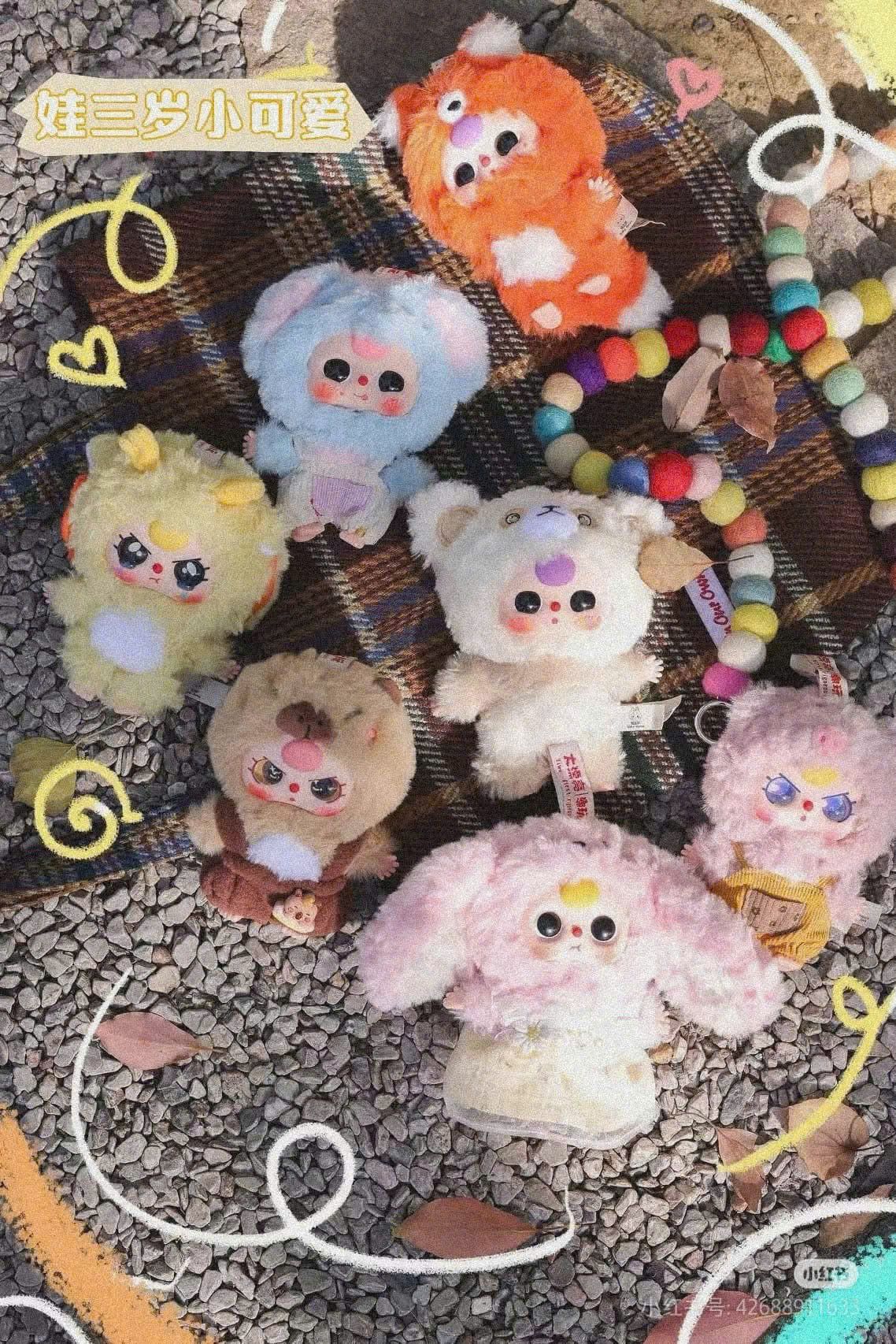 BLINDBOX BABY THREE : Baby Three V3 Mini ( hàng có sẵn )