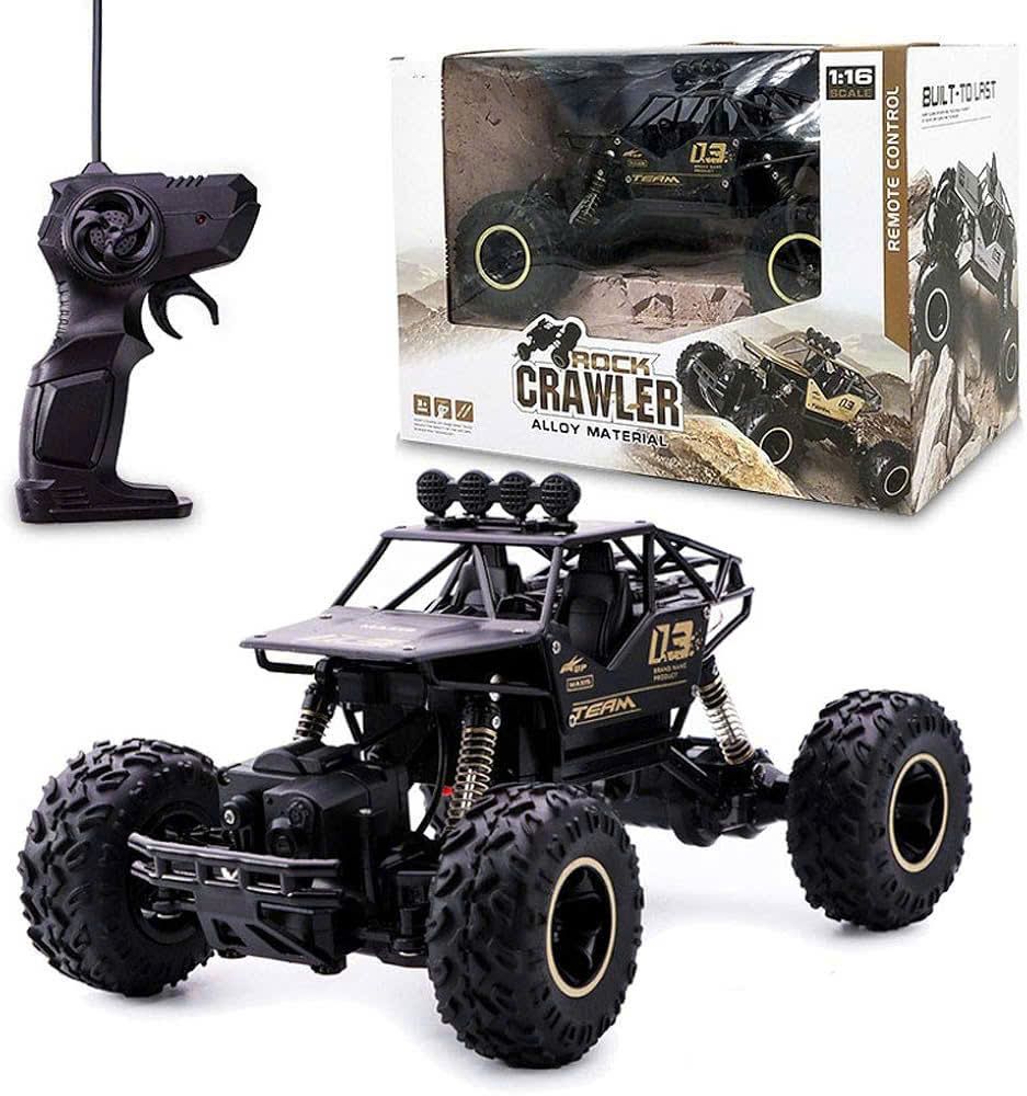 Đồ chơi vận động: Xe địa hình điều khiển từ xa Rock Crawler 1:16 - Chinh phục mọi địa hình, No. 6141