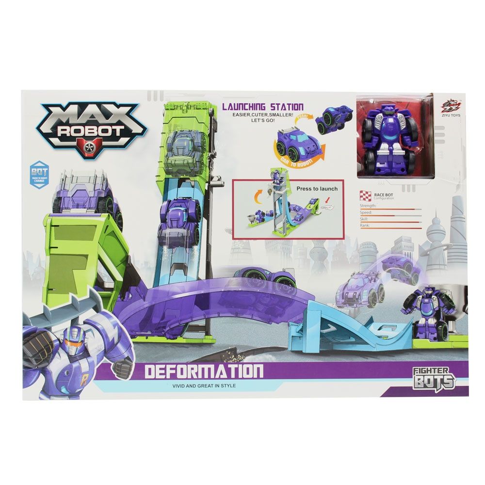 Xe Robot Biến Hình (đường ray) L019-10