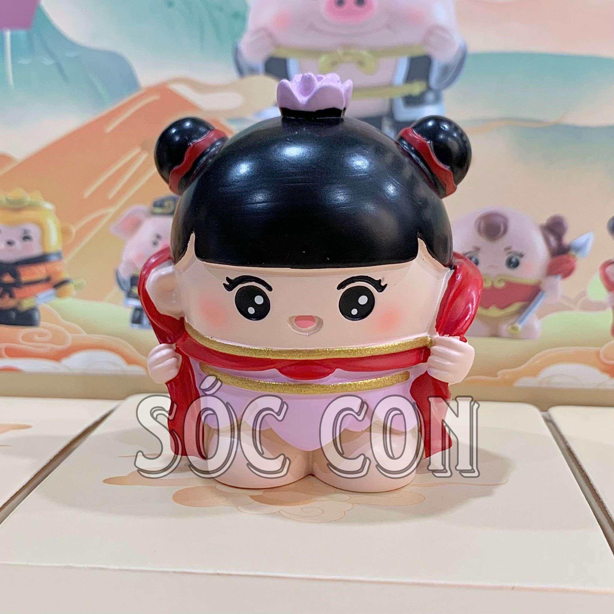 Hộp mù Blindbox: Lẻ 1 box TÂY DU KÝ (Egg boy's yourney to the West), 6ages+, No. 1040-126