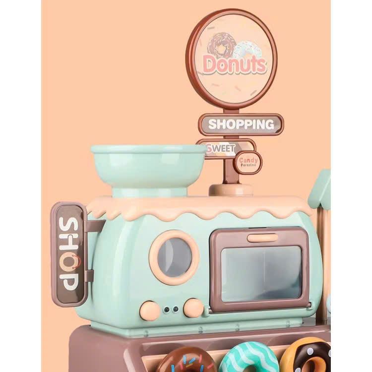 Đồ chơi nhập vai : Bộ đồ chơi cửa hàng donut và kẹo - Mini Candy Paradise - Donuts Shop, 3ages+, No. 777-8